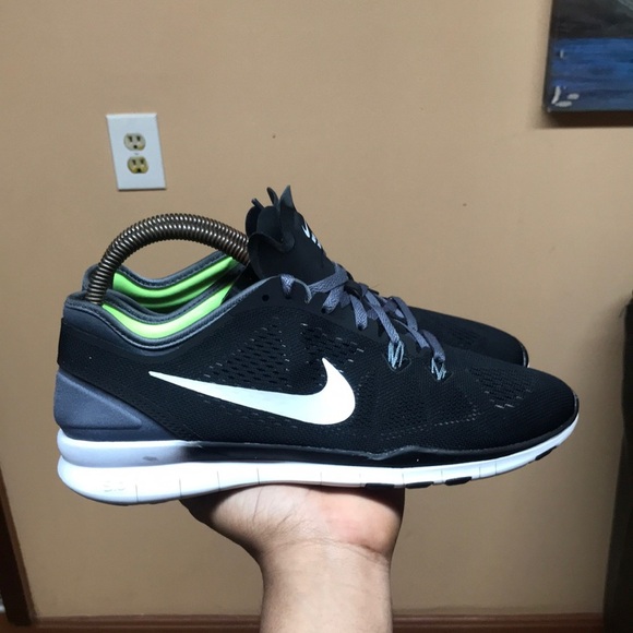 Nike Free 5.0 TR Fit “Black/White/Grey/Volt” - Picture 1 of 10